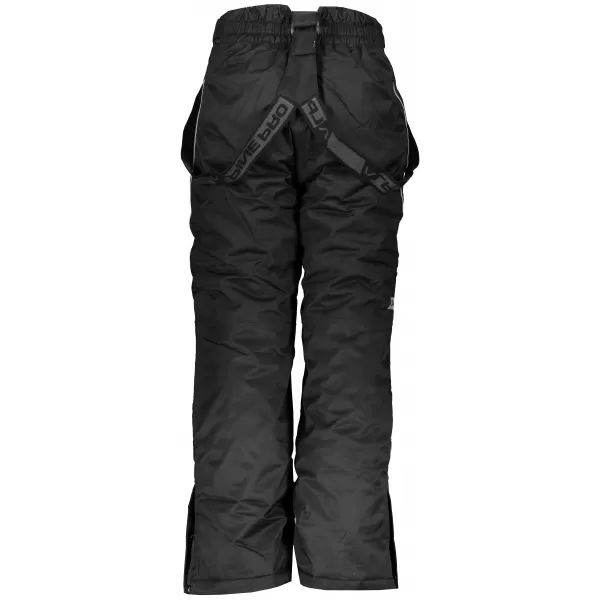  Pantaloni de schi pentru copii ALPINE PRO ANIKO 3 KPAP168 NEGRU 