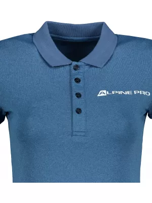 Cămașă funcțională pentru femei cu guler ALPINE PRO FRIDA LTSP636 ALBASTRU