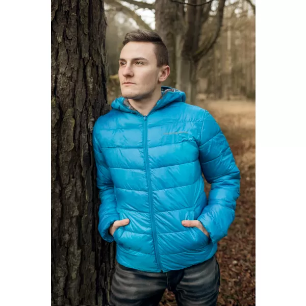  Jacheta bilaterală ALPINE PRO INKER MJCP398 ALBASTRU DESCHIS 