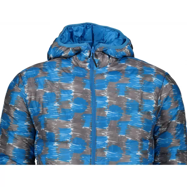  Jacheta bilaterală ALPINE PRO INKER MJCP398 ALBASTRU DESCHIS 