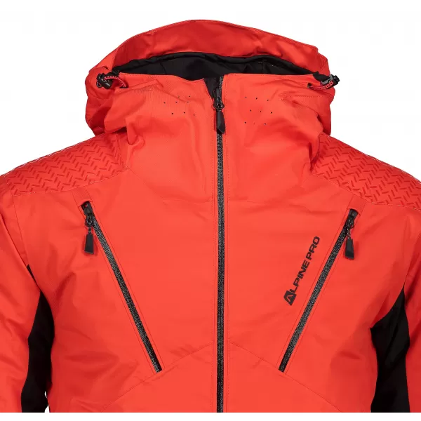 Geacă de schi pentru bărbați ALPINE PRO MIKAER 3 MJCP368 ROŞU 
