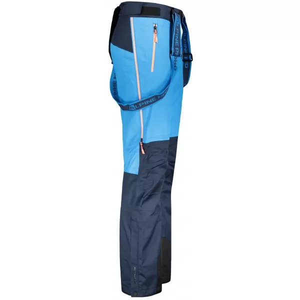  Pantalonii pentru doamne ALPINE PRO NUDDA 4 LPAP360 ALBASTRU DESCHIS 