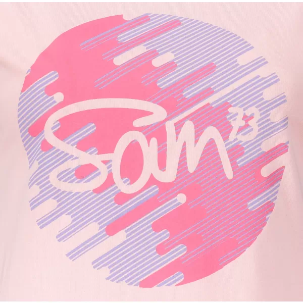 Tricou pentru femei cu mâneci scurte SAM 73 LTSP541 ROZ DESCHIS 