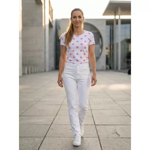  Tricou pentru femei cu mâneci scurte SAM 73 LTSP530 ROZ ÎNCHIS 