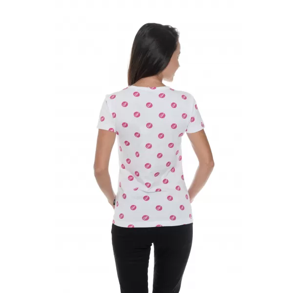  Tricou pentru femei cu mâneci scurte SAM 73 LTSP530 ROZ ÎNCHIS 