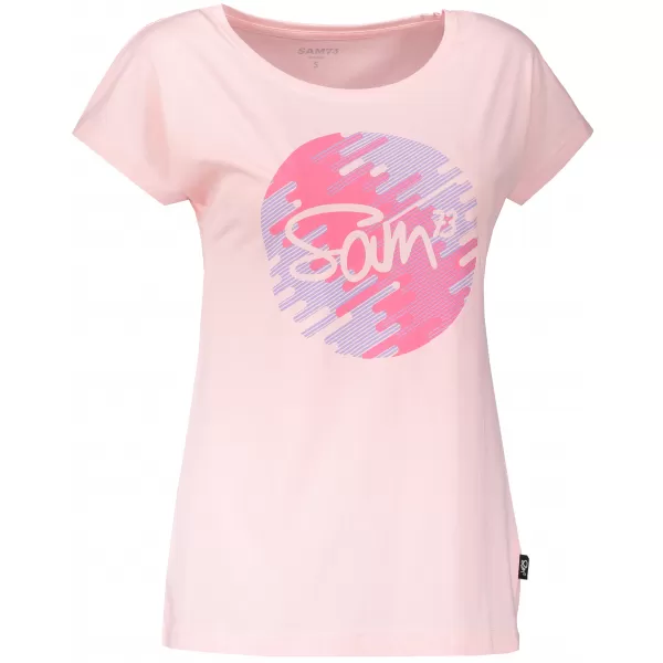  Tricou pentru femei cu mâneci scurte SAM 73 LTSP541 ROZ DESCHIS 