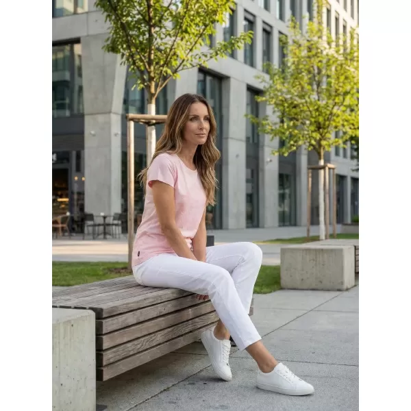  Tricou pentru femei cu mâneci scurte SAM 73 LTSP534 ROZ DESCHIS 