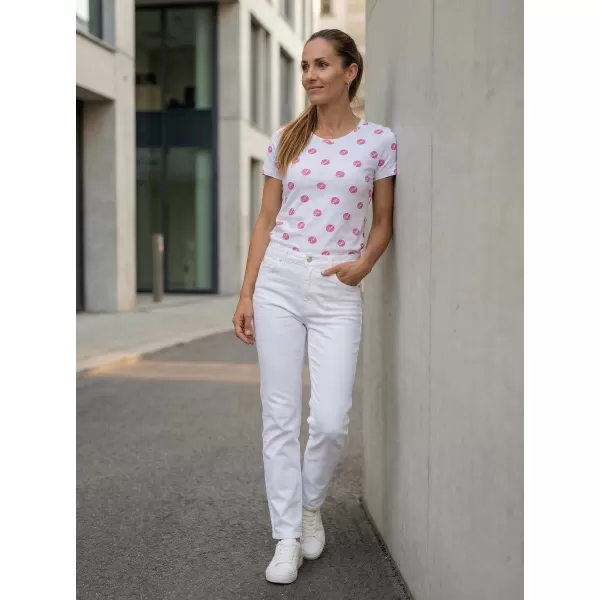  Tricou pentru femei cu mâneci scurte SAM 73 LTSP530 ROZ ÎNCHIS 