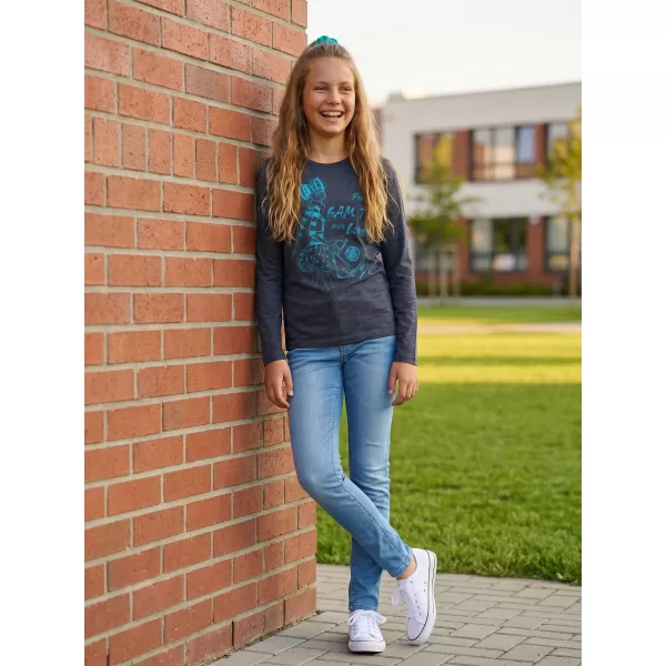  Tricou t -thirt cu mâneci lungi SAM 73 GT 531 ALBASTRU ÎNCHIS 
