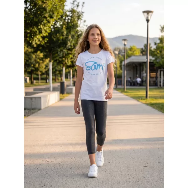  Tricou de fată cu mâneci scurte SAM 73 GT 529 ALB 