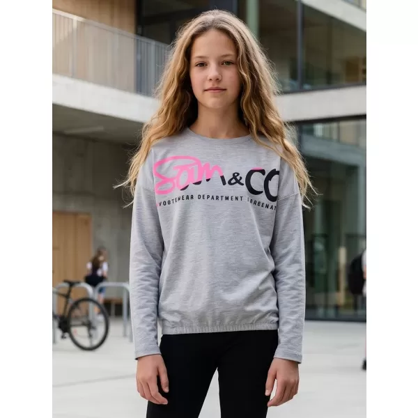  Tricou t -thirt cu mâneci lungi SAM 73 GT 533 GRI DESCHIS 