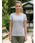Tricou pentru femei cu mâneci scurte SAM 73 LTSP531 GRI DESCHIS