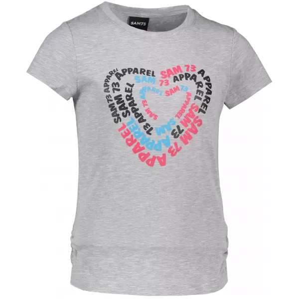  Tricou de fată cu mâneci scurte SAM 73 GT 530 GRI DESCHIS 