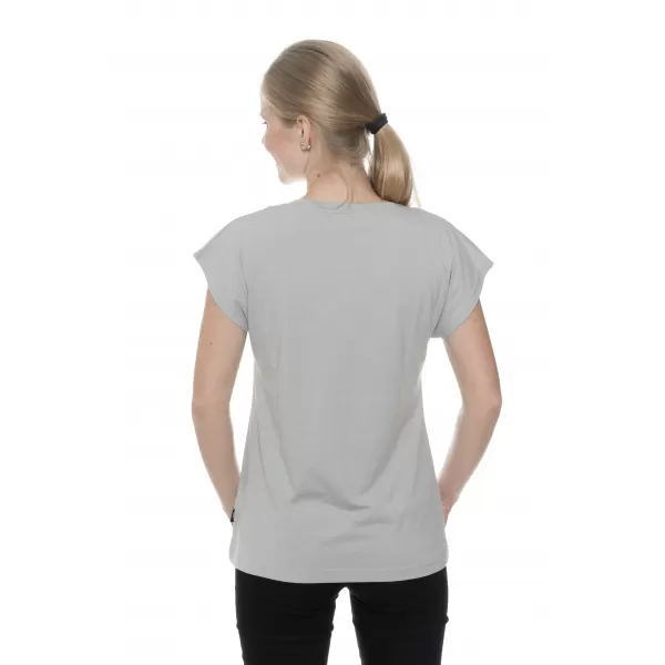  Tricou pentru femei cu mâneci scurte SAM 73 LTSP541 GRI DESCHIS 