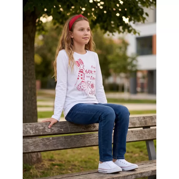  Tricou t -thirt cu mâneci lungi SAM 73 GT 531 ALB 