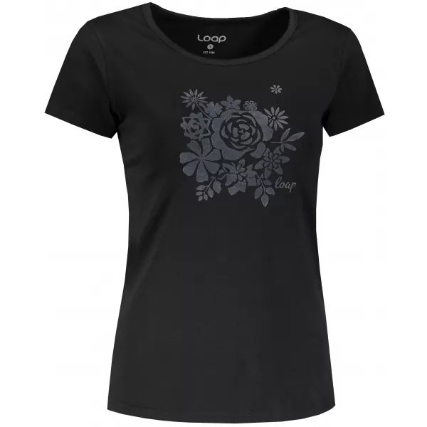  Tricou pentru femei LOAP ANICKA CLW19145 NEGRU 