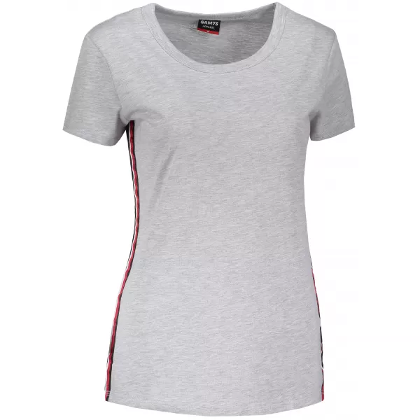  Tricou pentru femei cu mâneci scurte SAM 73 WT 782 GRI DESCHIS 