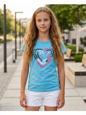 Tricou de fată cu mâneci scurte SAM 73 GT 530 NEON
