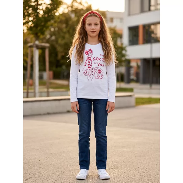  Tricou t -thirt cu mâneci lungi SAM 73 GT 531 ALB 