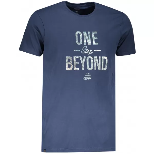  Tricou pentru bărbați LOAP BEYOND CLM1981 ALBASTRU ÎNCHIS 