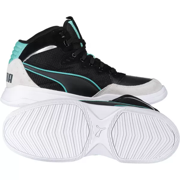  Pantofi pentru bărbați PUMA RB PLAYOFF SD 37054701 PUMA NEGRU/PUMA ALB 