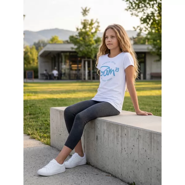 Tricou de fată cu mâneci scurte SAM 73 GT 529 ALB 