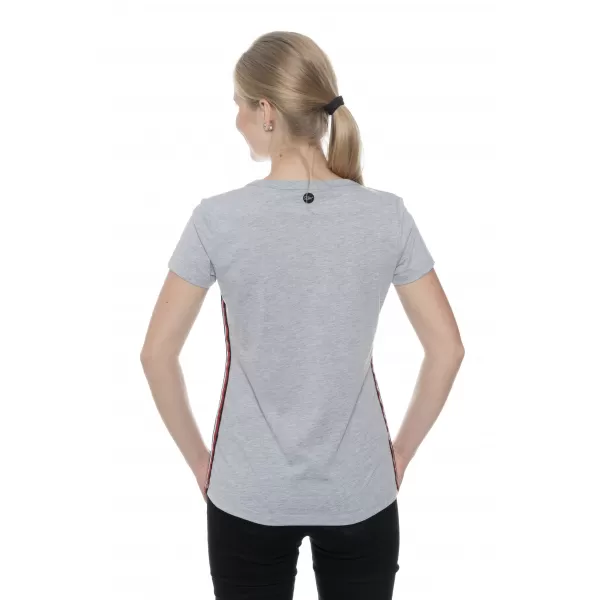  Tricou pentru femei cu mâneci scurte SAM 73 WT 782 GRI DESCHIS 