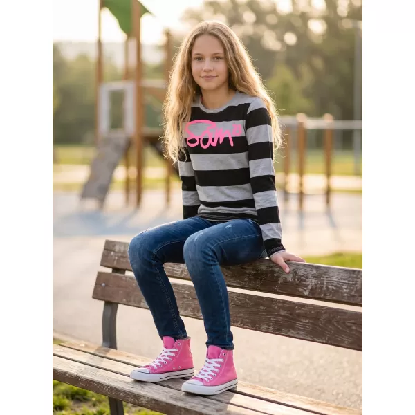  Tricou t -thirt cu mâneci lungi SAM 73 GT 534 GRI DESCHIS 