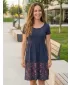 Rochie ALTISPORT SIRIUSA LSKR249 ALBASTRU