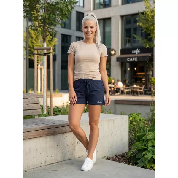  Pantaloni scurți de damă ALTISPORT ARISTA LPAR425 ALBASTRU 