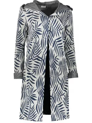 Cardigan pentru doamne NUMOCO A218-3 GRI/ALBASTRU