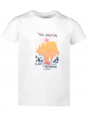 Cămașa fetei ALPINE PRO MATTERO 2 KTSR239 ALB