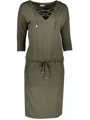 Rochie NUMOCO JANET A230-3 KAKI