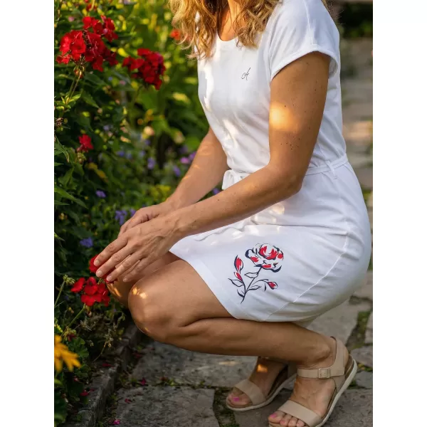  Rochie ALTISPORT ALWILDA LSKR251 ALB 