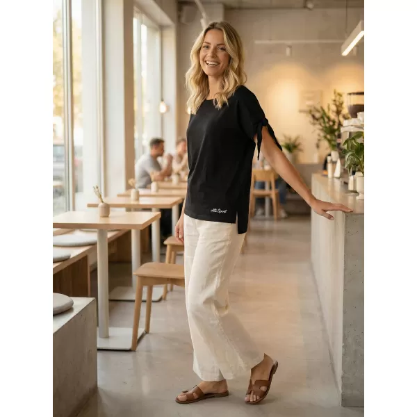  Tricou de damă cu mâneci scurte ALTISPORT NIALA LTSR671 NEGRU 