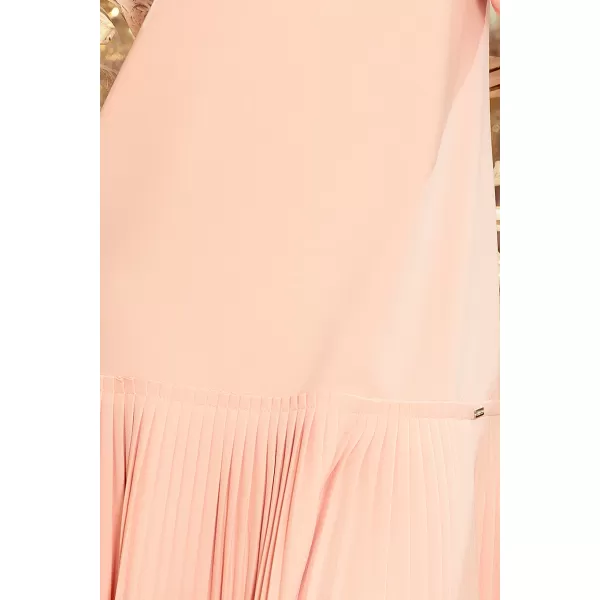  Rochie NUMOCO LUCY A228-1 PORTOCALIU UȘOR 