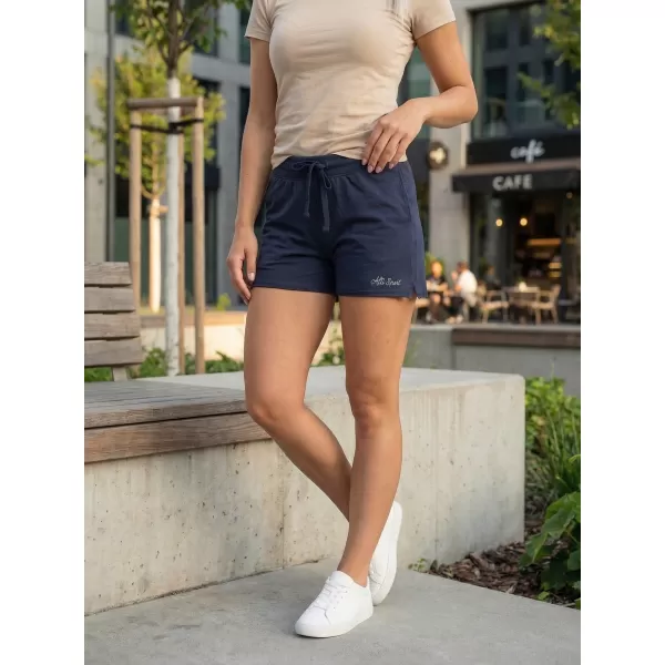  Pantaloni scurți de damă ALTISPORT ARISTA LPAR425 ALBASTRU 