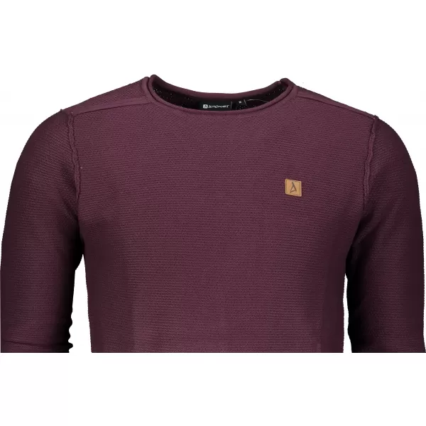  Pulover pentru bărbați ALTISPORT QUOD MPLR079 BURGUNDIA 