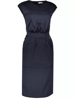 Rochie pentru femei Numoco Sara A144-4 Albastru închis NOMOCO1