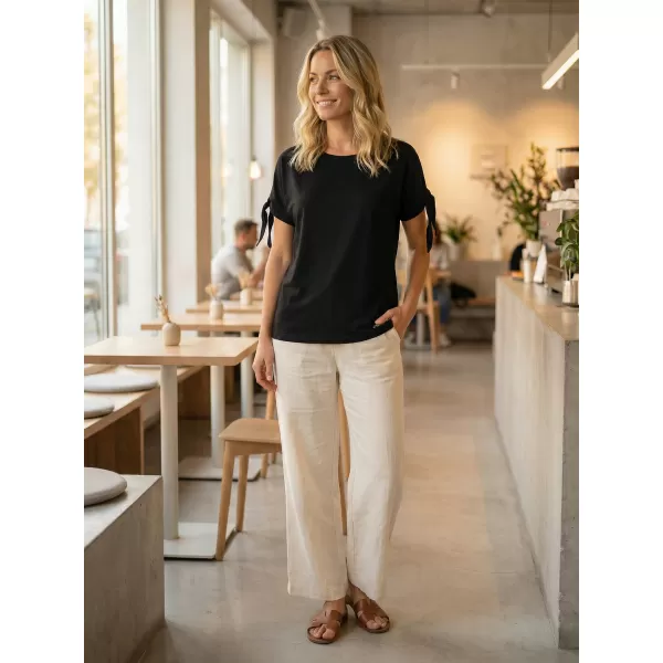  Tricou de damă cu mâneci scurte ALTISPORT NIALA LTSR671 NEGRU 