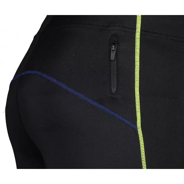  Pantaloni 3/4 bărbați ALPINE PRO ENZO 4 MPAR420 NEGRU/VERDE 