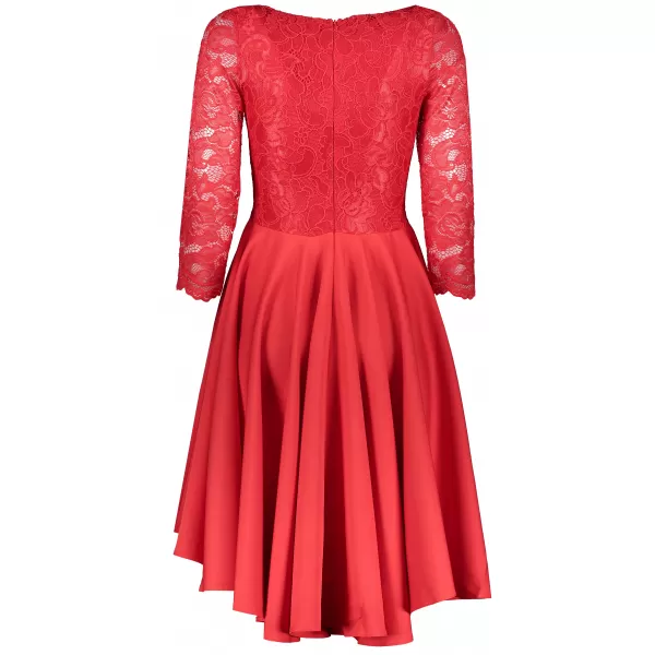 Rochie pentru femei NOMOCO Nicolle A210-6 Red NOMOCO1 