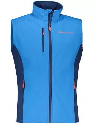 Vestă softshell pentru bărbați ALPINE PRO ASKLEPIOS 7 MVER063 ALBASTRU