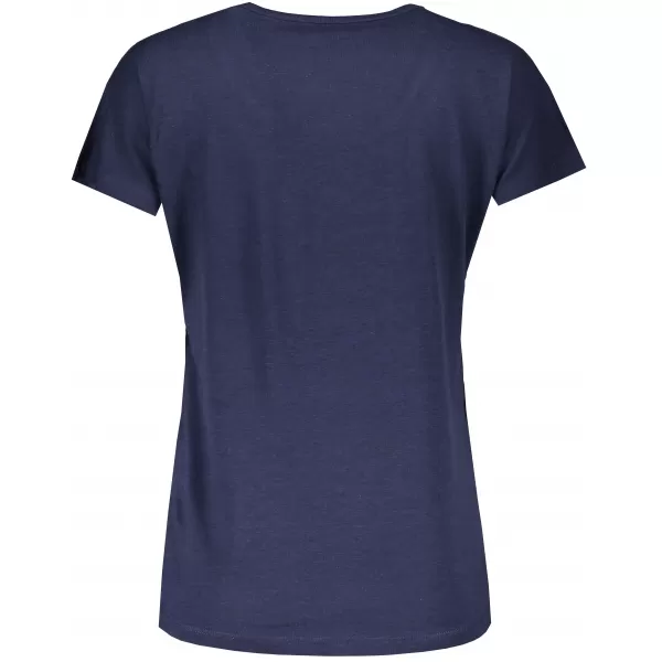  Tricou de damă cu mâneci scurte ALTISPORT NORMA LTSR654 ALBASTRU INCHIS 