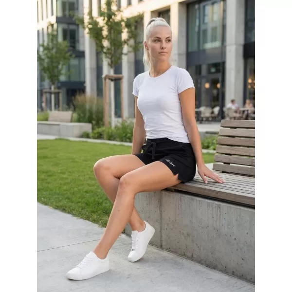  Pantaloni scurți de damă ALTISPORT ARISTA LPAR425 NEGRU 