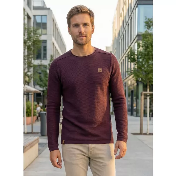  Pulover pentru bărbați ALTISPORT QUOD MPLR079 BURGUNDIA 