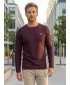 Pulover pentru bărbați ALTISPORT QUOD MPLR079 BURGUNDIA