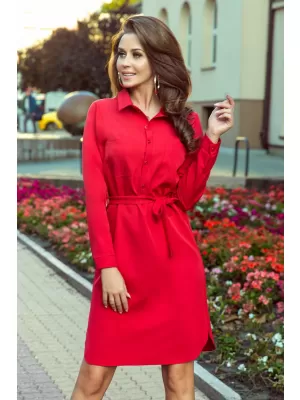 Rochie NUMOCO CAMILLE A284-1 ROŞU