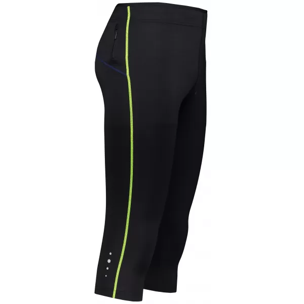  Pantaloni 3/4 bărbați ALPINE PRO ENZO 4 MPAR420 NEGRU/VERDE 