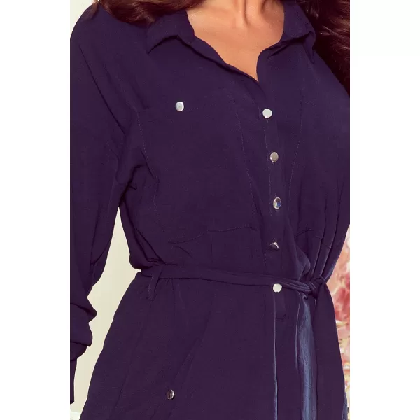  Rochie NUMOCO BROOKE A258-3 ALBASTRU 